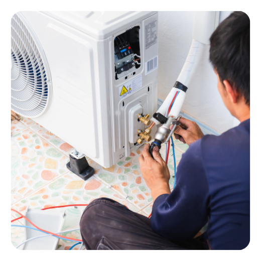 AC 1 AC installation Hana Hou Home