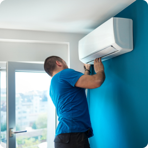 Ductless Mini-Split Installation by Hana Hou Home