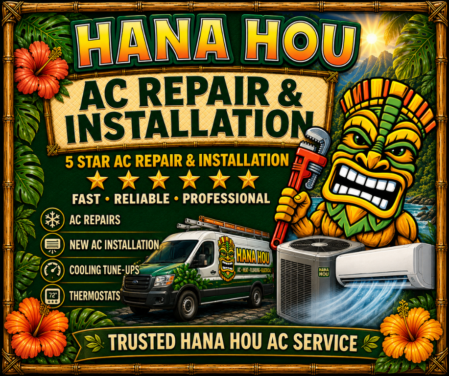 Hana Hou AC services in LAguna Hills