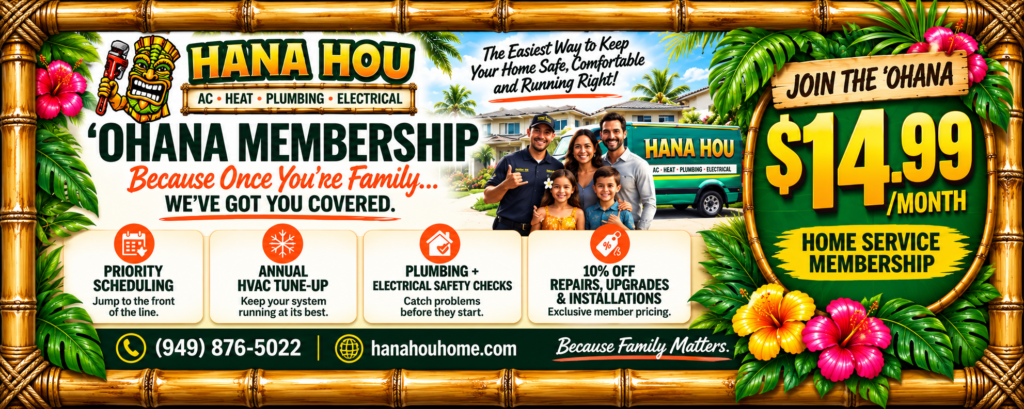 Hana Hou Ohana Membership