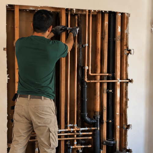 Whole-Home Repiping by Hana Hou Home..