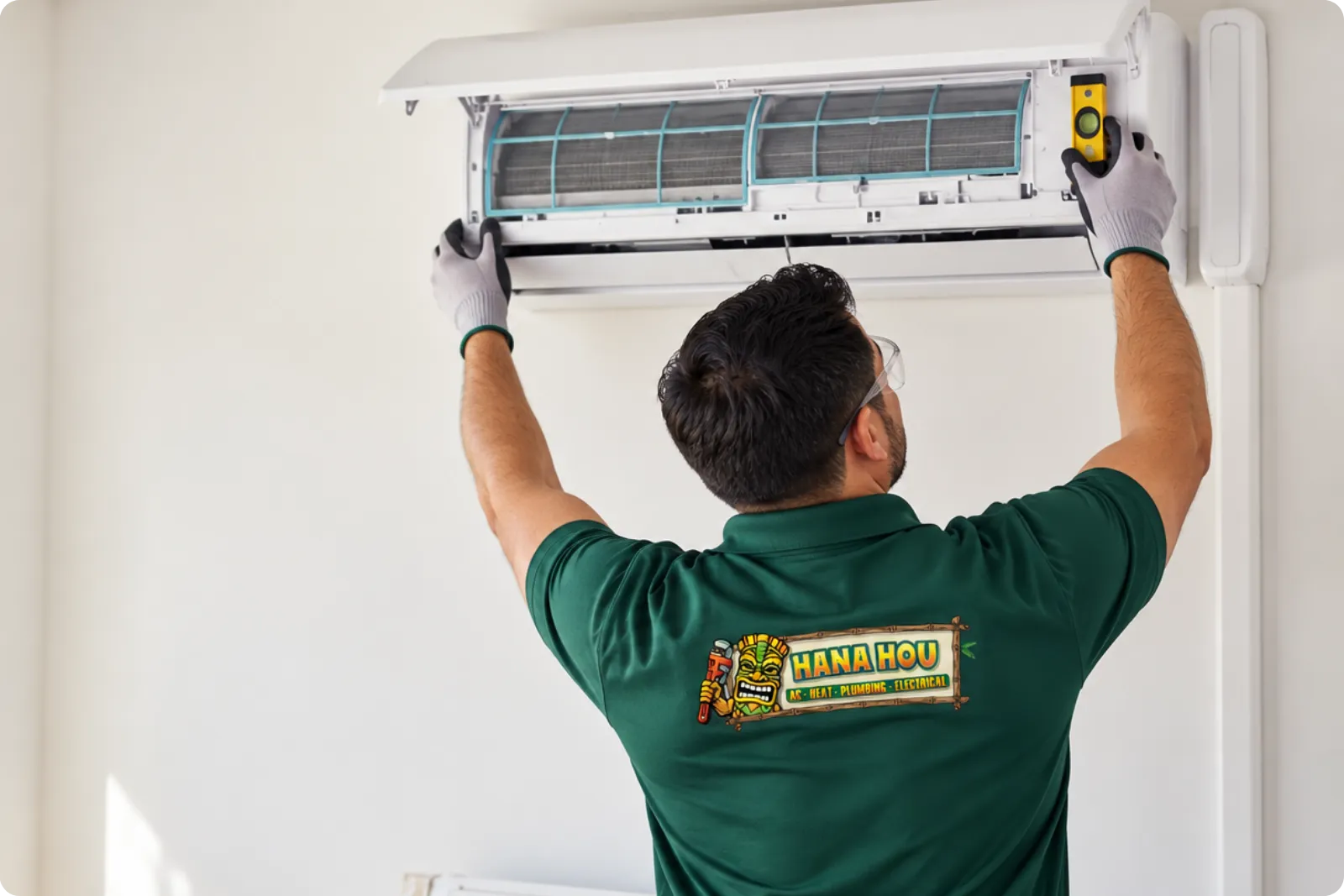 Full HVAC system replacement by Hana Hou Home provides matched equipment, improved efficiency, and dependable comfort.